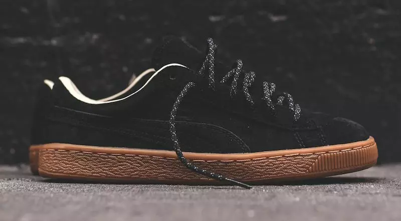 PUMA Basket Classic Зимняя черная резинка