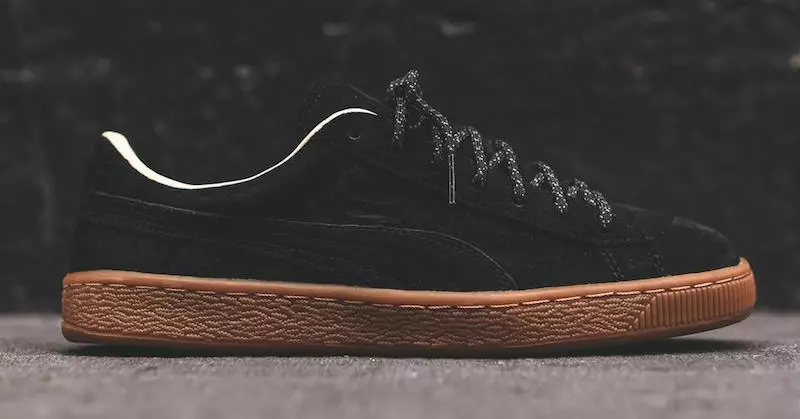 PUMA Basket Classic Зимняя черная резинка