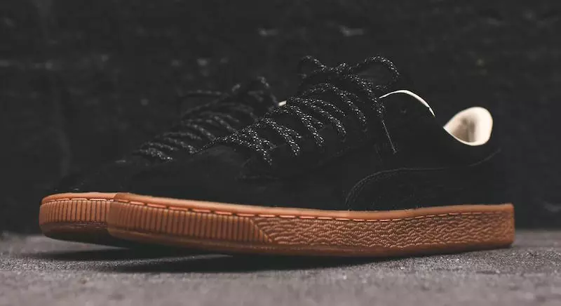 PUMA Basket კლასიკური გამოზამთრებული შავი რეზინა