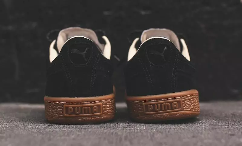 PUMA Basket კლასიკური გამოზამთრებული შავი რეზინა