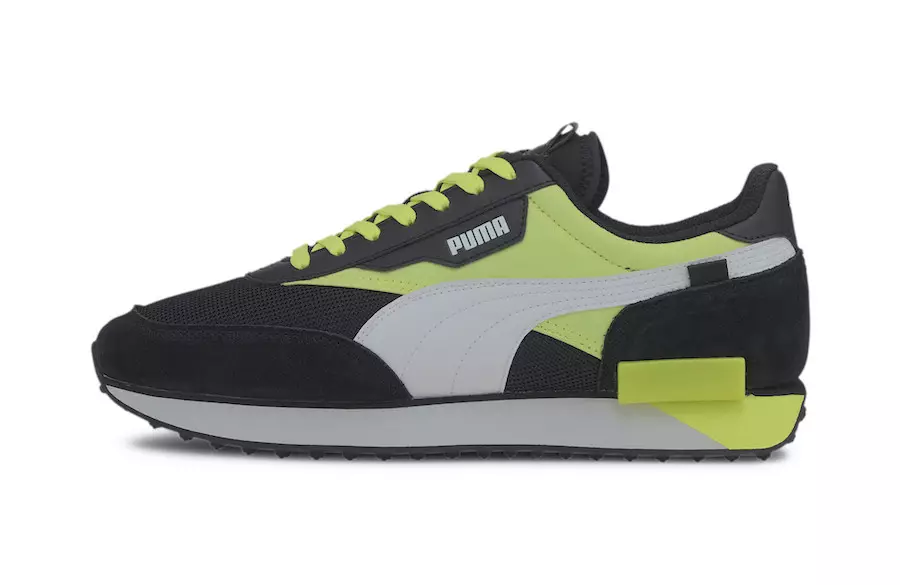 PUMA Future Rider Neon Black Fizzy Yellow 373383-01 Fecha de lanzamiento