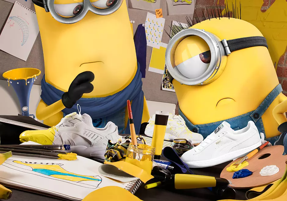 PUMA va Minions o'zlarining poyabzallarini chiqarishmoqda