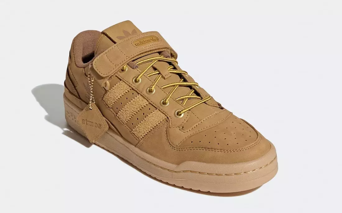 atmos adidas Forum Low Wheat GX3953 Išleidimo data