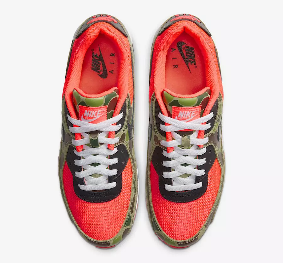 Harga Tanggal Rilis Nike Air Max 90 Reverse Duck Camo CW6024-600