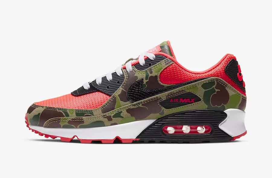 Nike Air Max 90 Reverse Duck Camo CW6024-600 Izlaišanas datums Cena