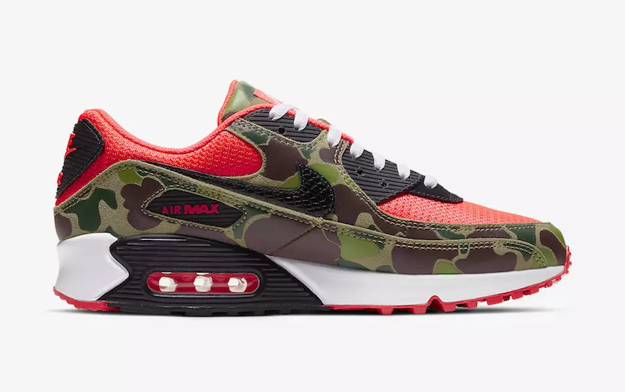 Nike Air Max 90 Reverse Duck Camo CW6024-600 תאריך יציאה מחיר