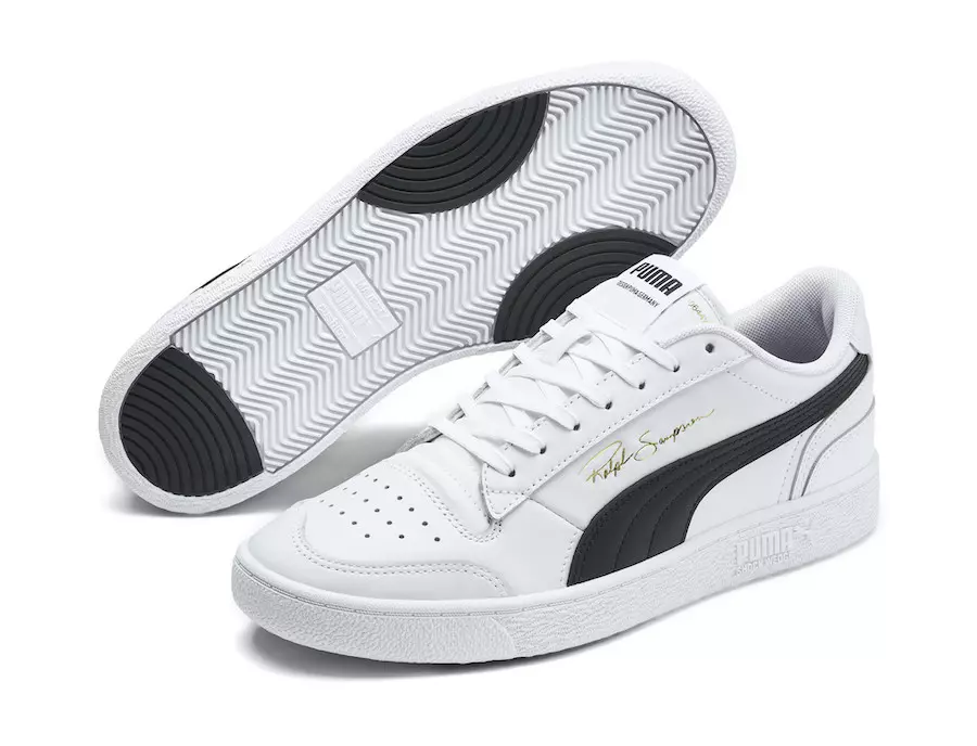 PUMA Ralph Sampson Low White Black 370846-11 Дата выпуску