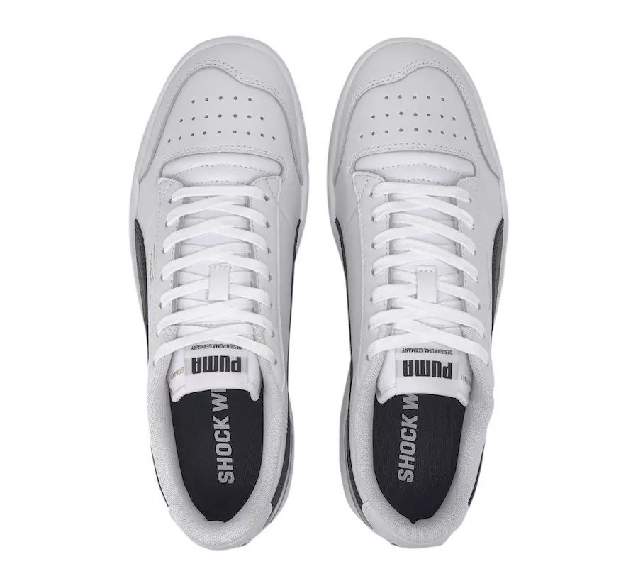 تاریخ انتشار PUMA Ralph Sampson Low White Black 370846-11