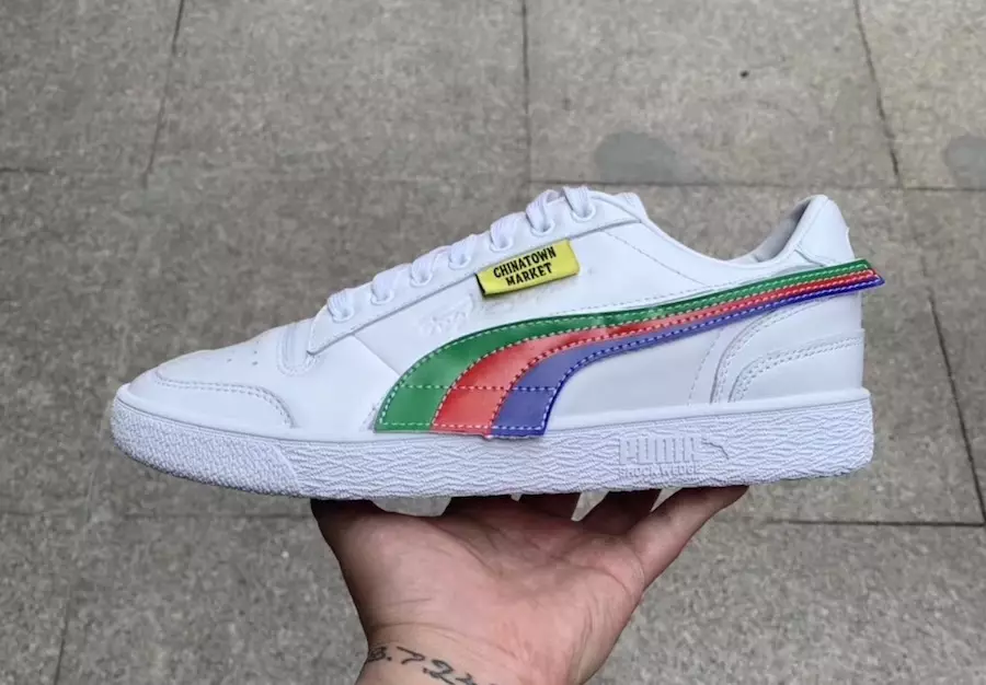 Chinatown Market x PUMA Ralph Sampson Low mit abnehmbaren Klettstreifen