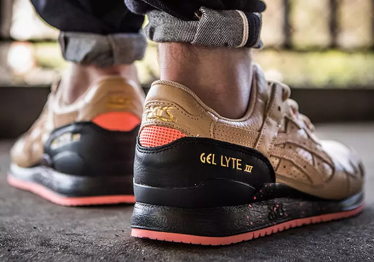 Sneaker Freaker ASICS Gel Lyte III Tiger Snake תאריך שחרור