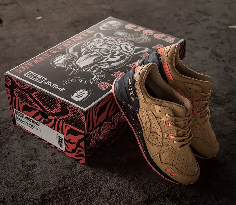 Sneaker Freaker ASICS Gel Lyte III Tiger Snake Data di rilascio