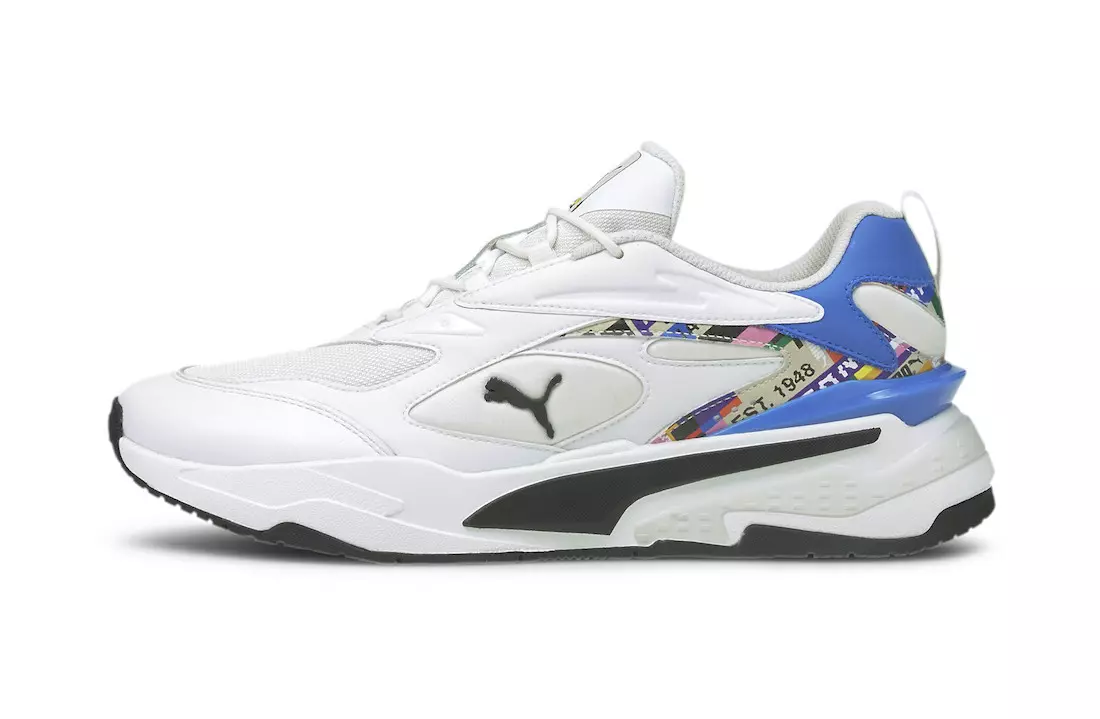 ဤ PUMA RS-Fast သည် နိုင်ငံတကာအလံများမှ အရောင်များဖြင့် လာပါသည်။