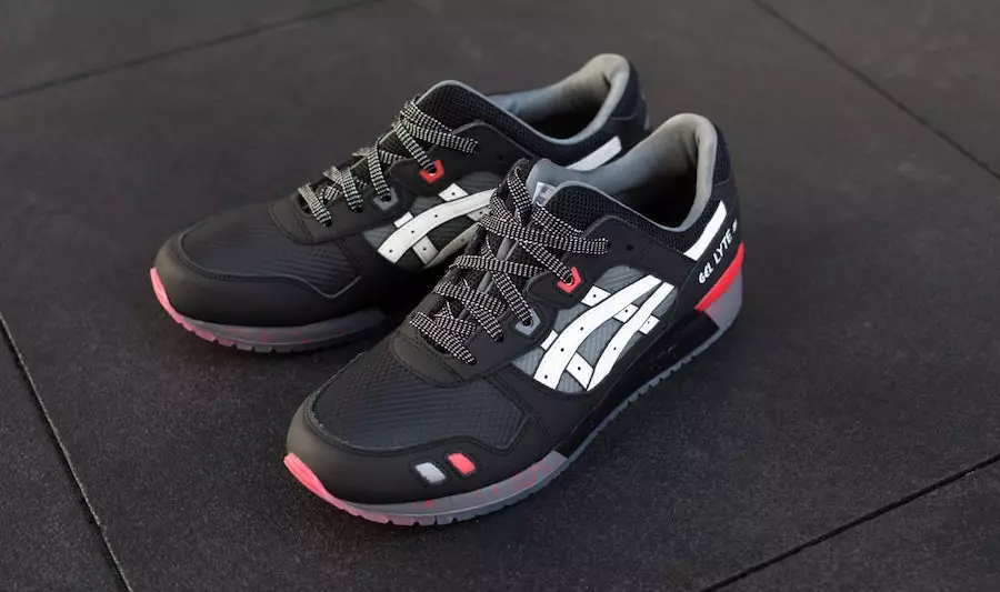 G.I. Joe ASICS Gel Lyte III Snake Eyes Storm Shadow תאריך שחרור