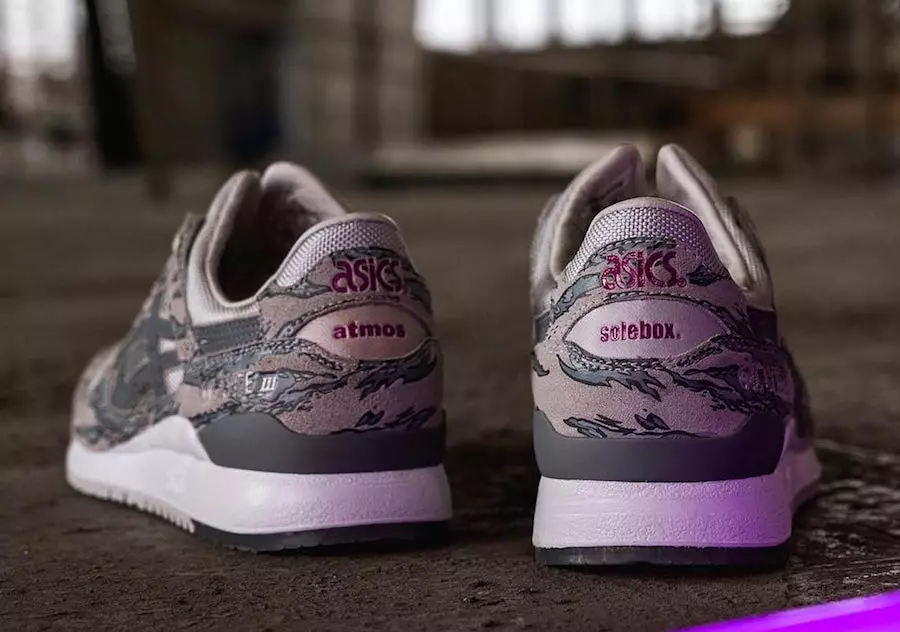 Atmos Solebox ASICS Gel lyte III Data de lançamento