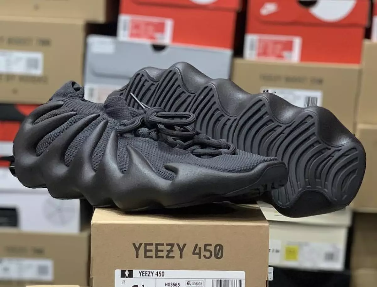 Adidas Yeezy 450 Utility Black HO3665 Dáta Eisiúna