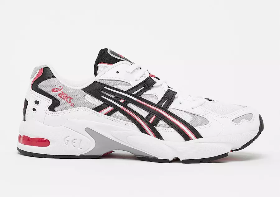 ASICS Gel Kayano 5 OG White Black Red Išleidimo data