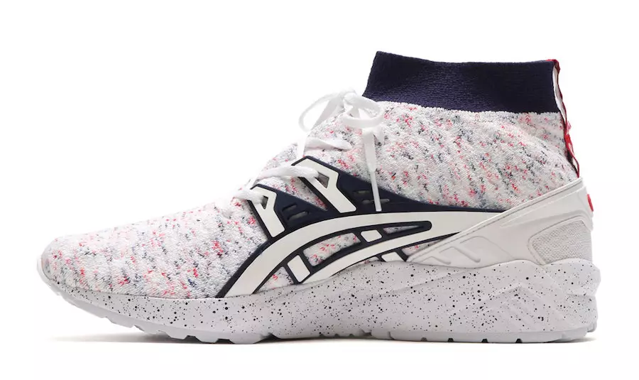 ASICS Gel Kayano Trainer Knit MT Weiß gesprenkelt