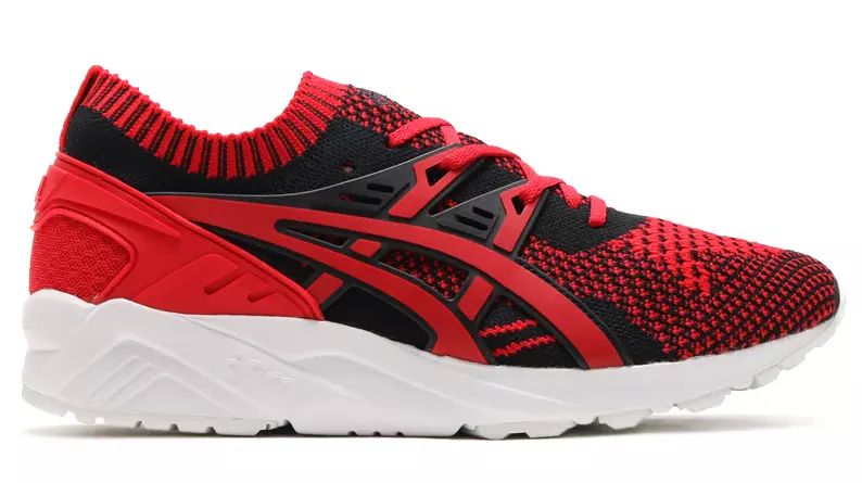 ASICS гель Kayano жаттықтырушы тоқылған шынайы қызыл империялық көк