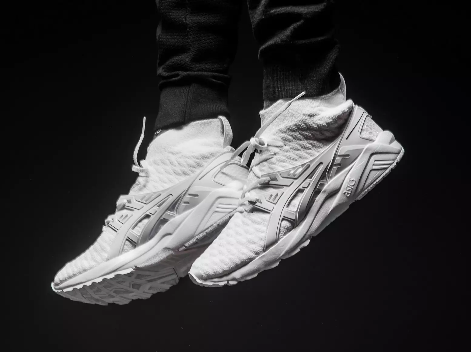 ASICS Gel Kayano Trainer Knit MT White Black