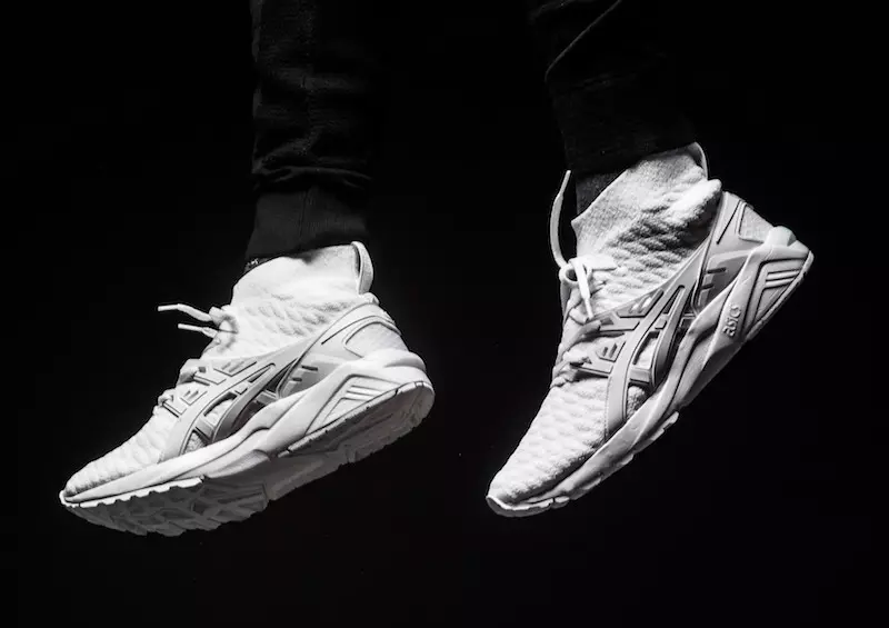 ASICS Gel Kayano Trainer Knit MT לבן שחור