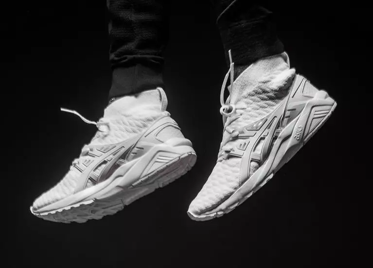 ASICS Gel Kayano Trainer Knit MT Λευκό Μαύρο