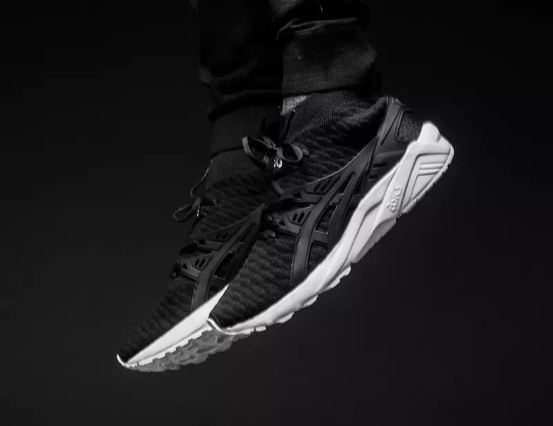 ASICS Gel Kayano Trainer Knit MT Weiß Schwarz