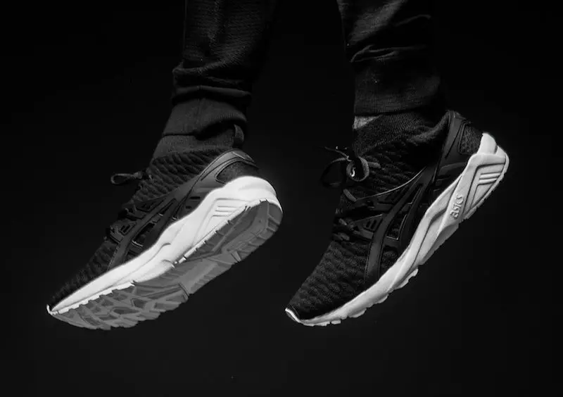 ASICS Гел Kayano Trainer плете MT Бело црно