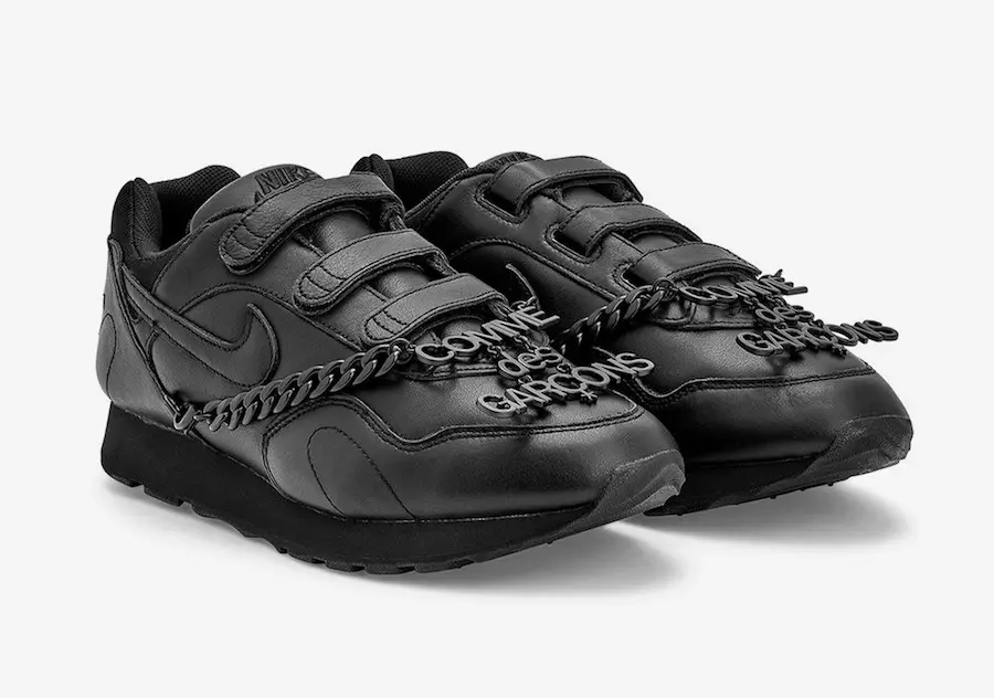 Comme des Garcons Nike Outburst Velcro Siyah Çıkış Tarihi