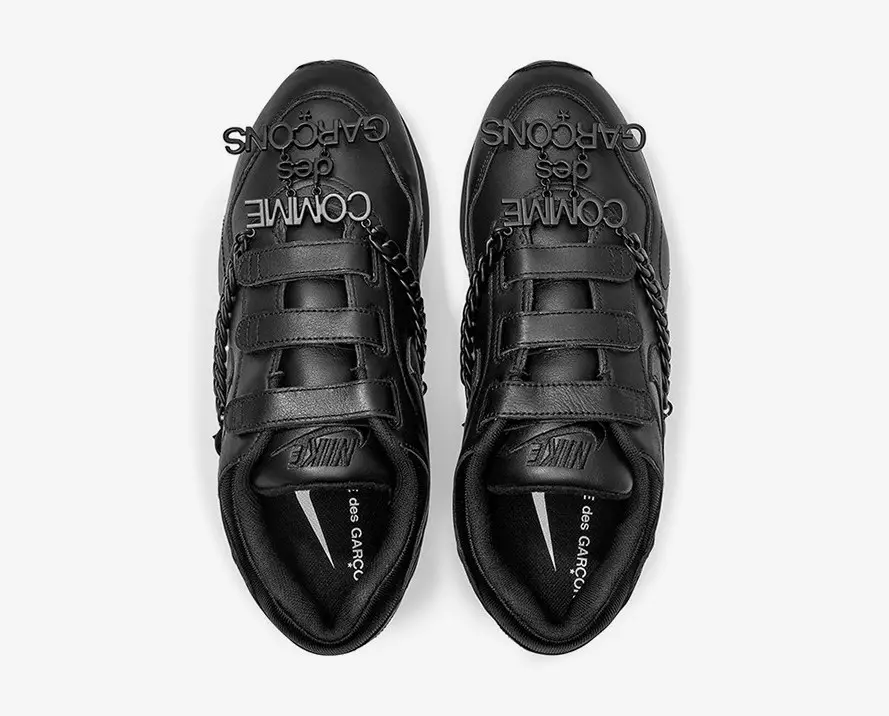 Comme des Garcons Nike Outburst Velcro Black Releasedatum