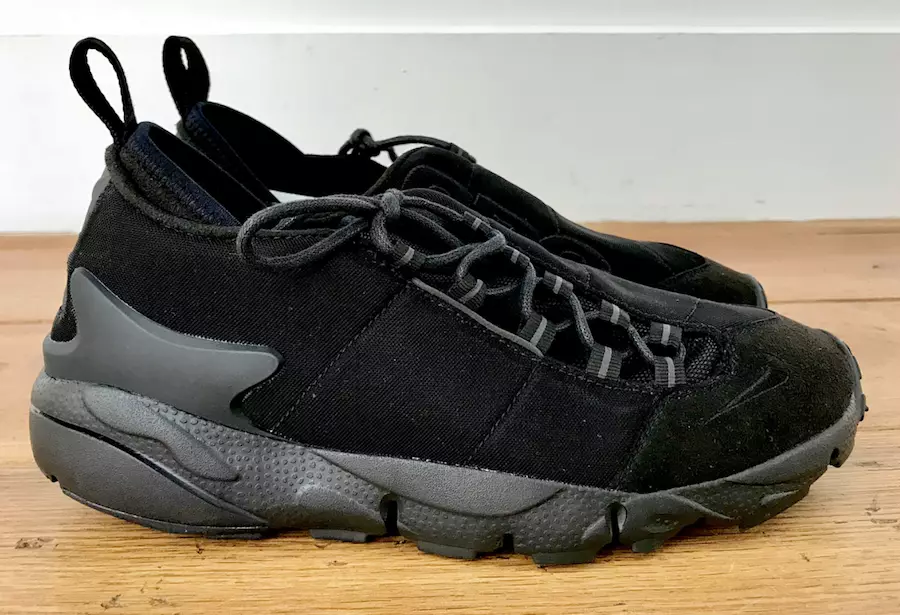 Black Comme des Garcons x Nike Air Footscape Tarikh Tayangan