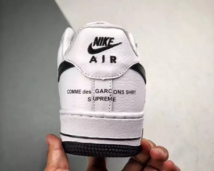 Supreme x CDG x Nike Air Force 1 Low Wit