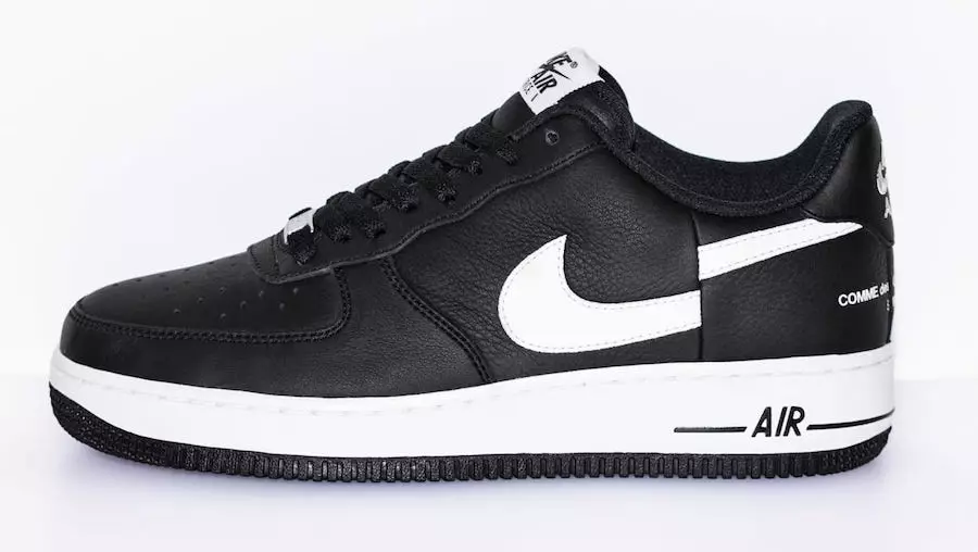 Comme des Garçons x Supreme x Nike Air Force 1 תאריך יציאה נמוך