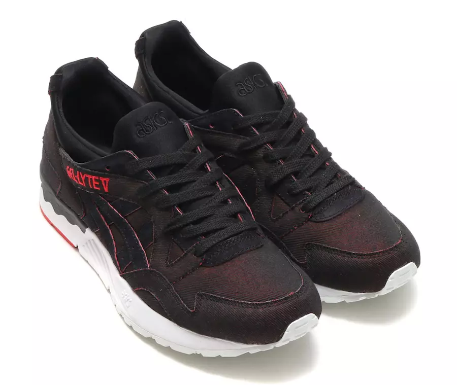 ASICS Gel Lyte japán farmer fekete piros