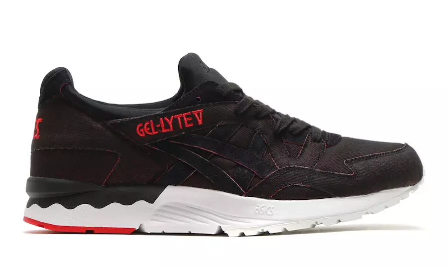 ASICS Gel Lyte Denim Giapponese Nero Rosso