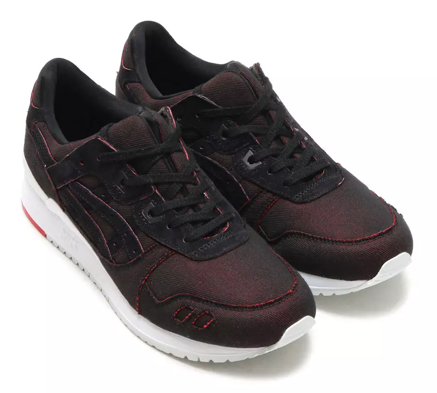 ASICS Gel Lyte Japanese Denim Black Red