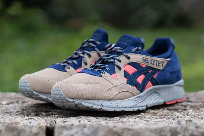 ASICS Gel Lyte V Indigo Blue Peach