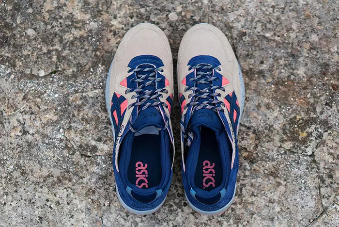 ASICS Gel Lyte V Indigo Bleu Pêche