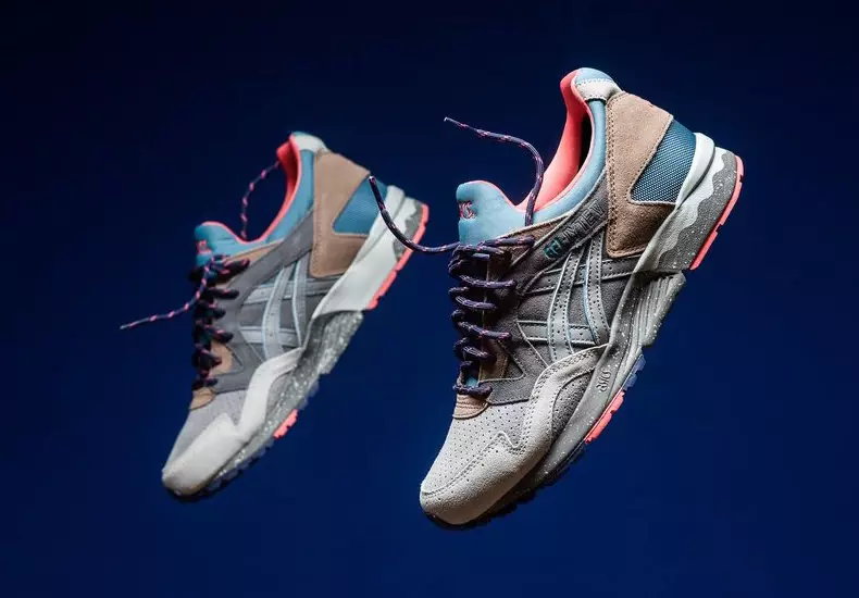 ASICS Gel Lyte V алюминий мен көміртегі тамшылары