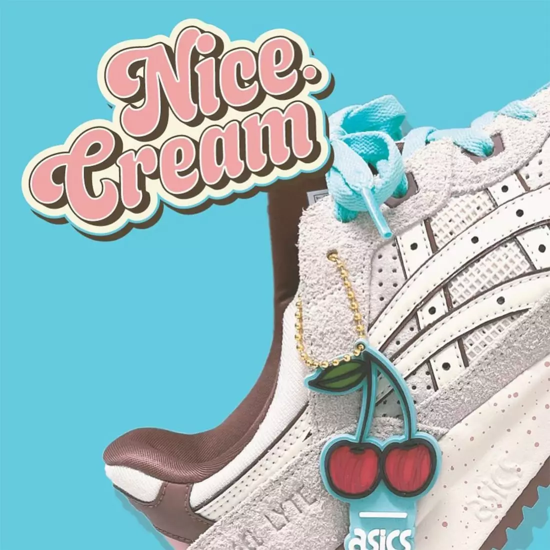 Дата выпуска крема Nice Kicks ASICS Gel Lyte III OG Nice Cream