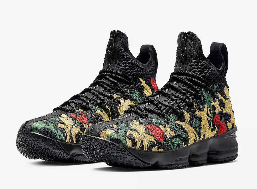 Kith Nike LeBron 15 noslēguma ceremonija AJ3936-002 izlaišanas datums