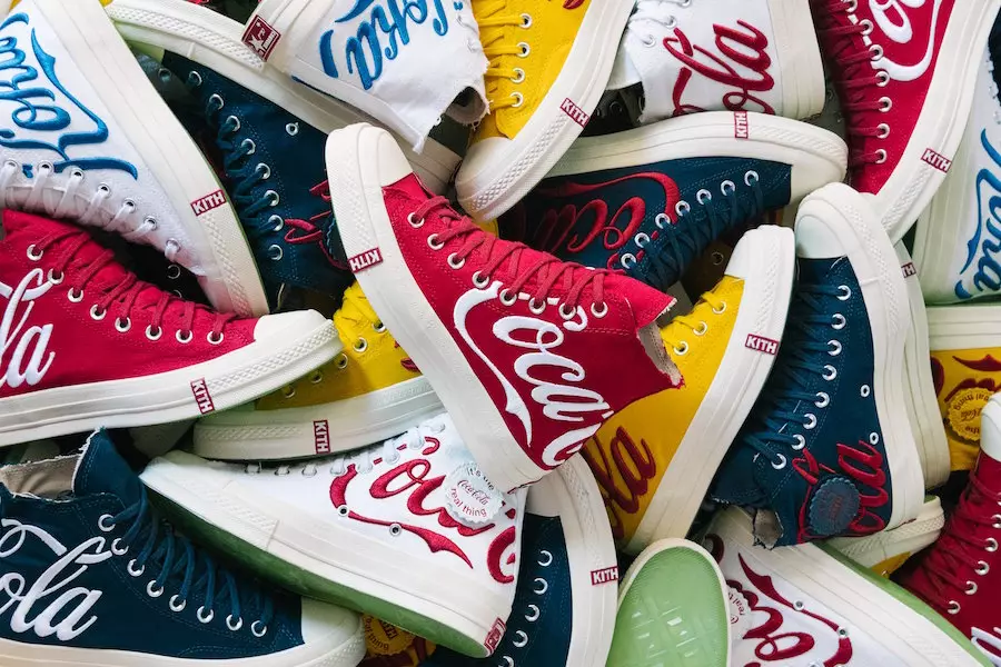 إطلاق مجموعة KITH x Coca-Cola x Converse Chuck Taylor 2018 في 17 أغسطس