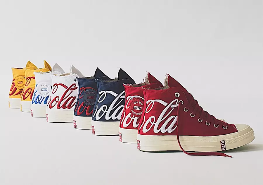 Датум на издавање на колекцијата на KITH Coke Converse Chuck Taylor