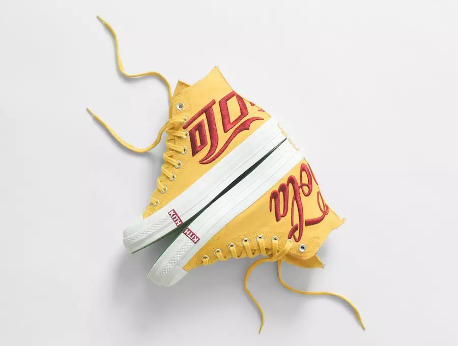 KITH x Coca-Cola x Converse Chuck Taylor Groc Vermell