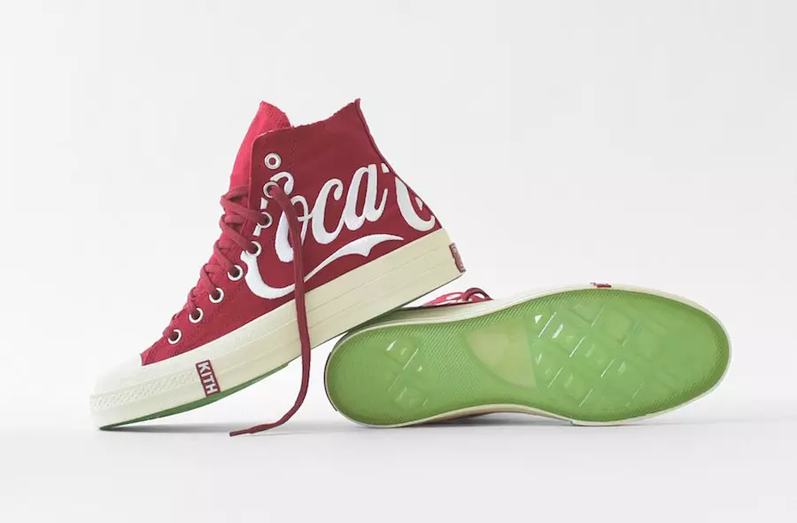 KITH x Coca-Cola x Converse Chuck Taylor Red White