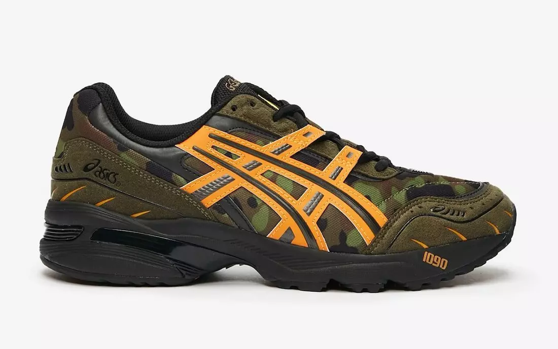 تاريخ إصدار BAPE ASICS GEL-1090 Camo