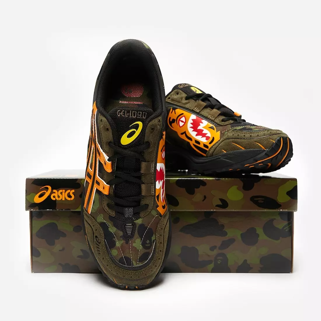 BAPE ASICS GEL-1090 Camo Dátum vydania