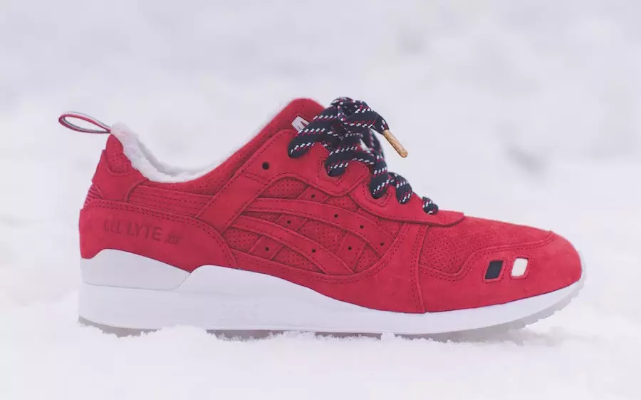 Moncler Kith ASICS Gel Lyte III väljalaskekuupäev