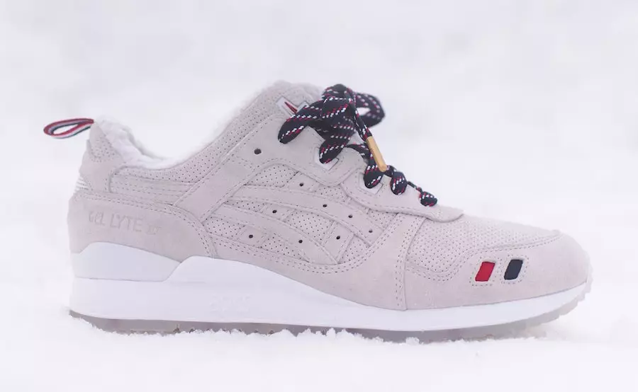 Moncler Kith ASICS Gel Lyte III Data de lançamento