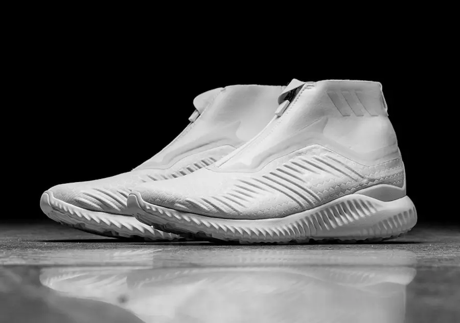 KITH x adidas AlphaBounce Zip Crystal White