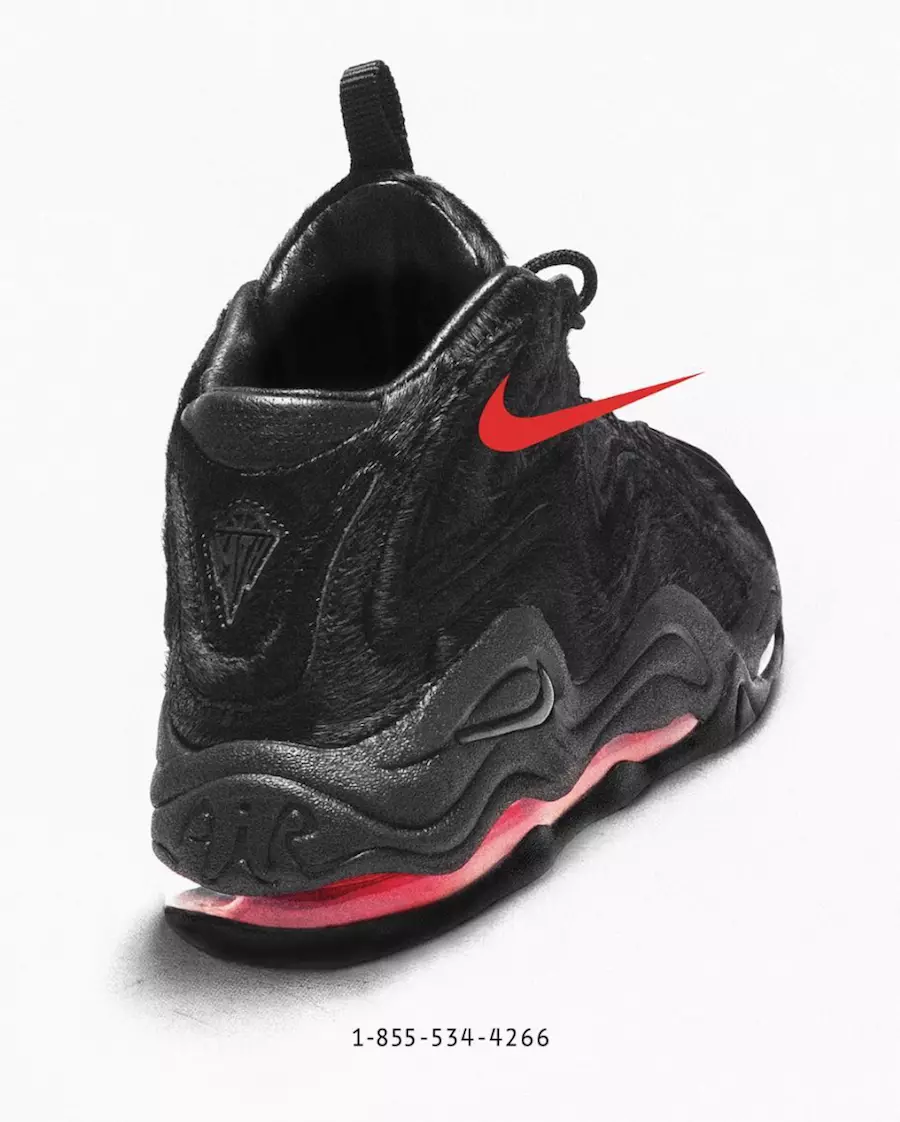 KITH Nike Air Pippen Black Pony телефон номери